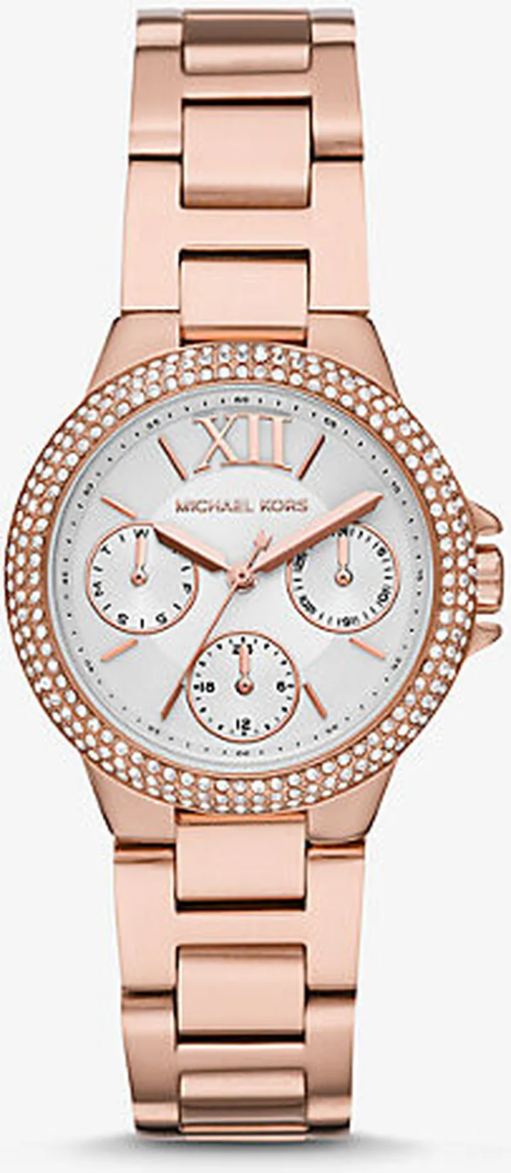 Mini Camille Pavé Rose Gold-Tone Watch