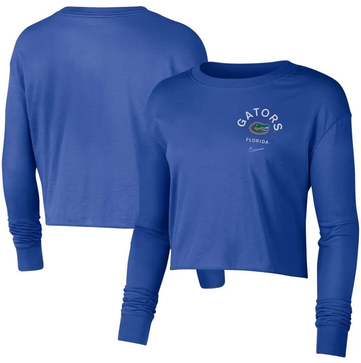 Nike Women's Florida Gators Cropped Performance T-Shirt