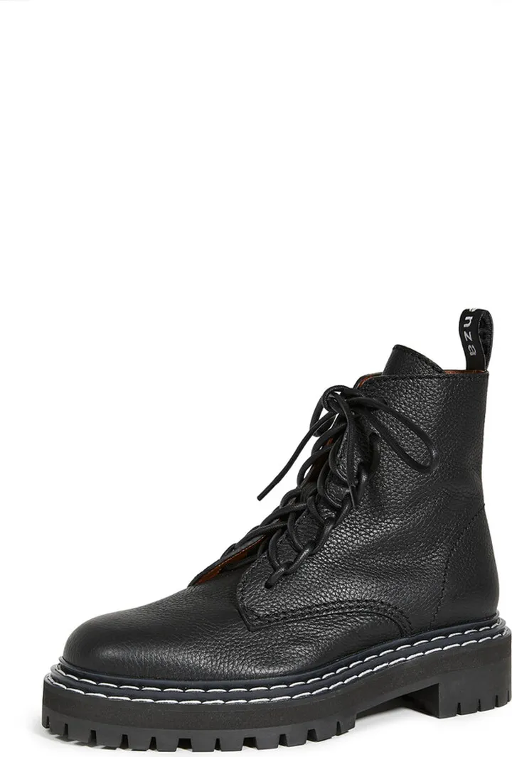 Proenza Schouler Lace Up Ankle Boots
