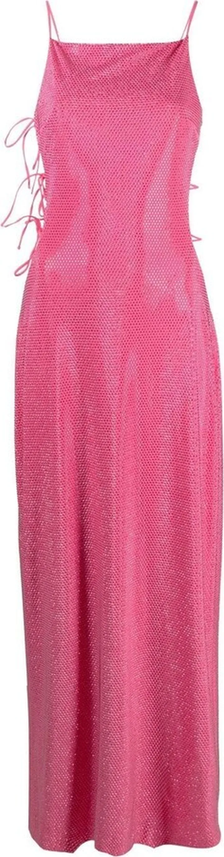 Crystal-Embellished Cami Dress