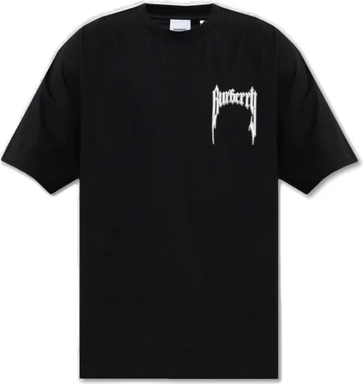 Burberry Logo Printed Crewneck T-Shirt