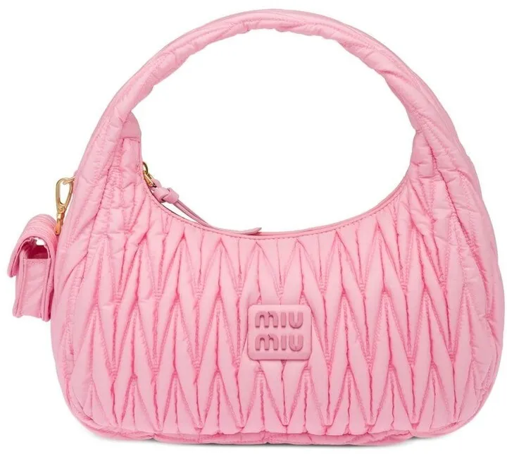 Matelassé shoulder bag