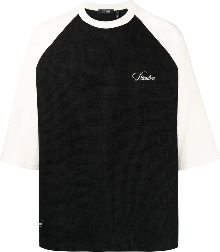 embroidered-logo short-sleeve T-shirt