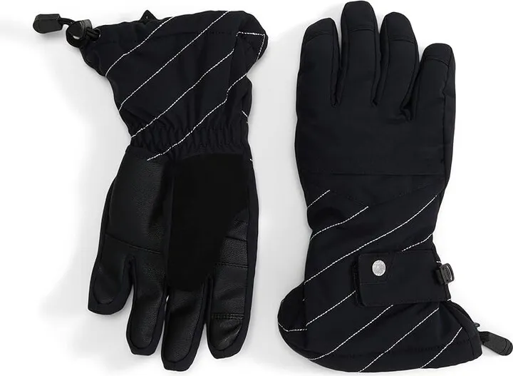 Spyder Kids Synthesis Gloves (Toddler) (Black) Extreme Cold Weather Gloves