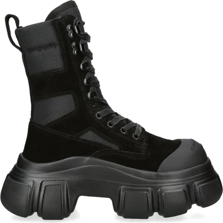 Alexander Wang Leather Storm Combat Boots 85