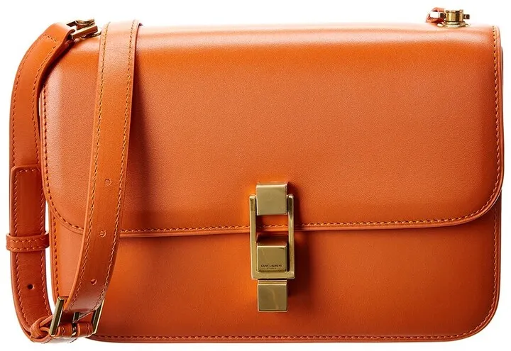 Saint Laurent Le Carre Leather Shoulder Bag