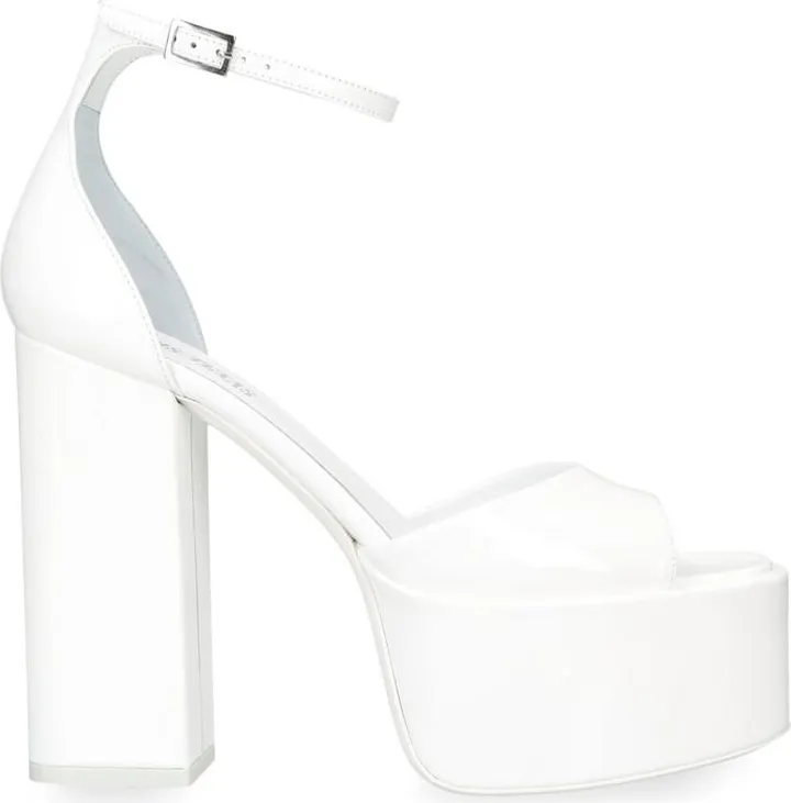 Paris Texas Leather Tatiana Platform Sandals 130