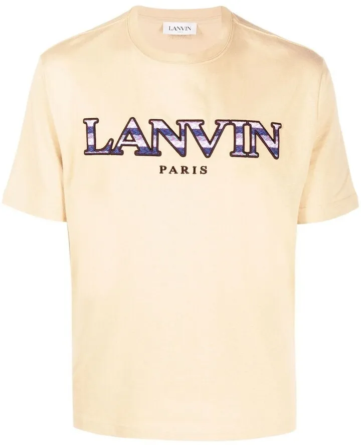 embroidered-logo short-sleeve T-shirt