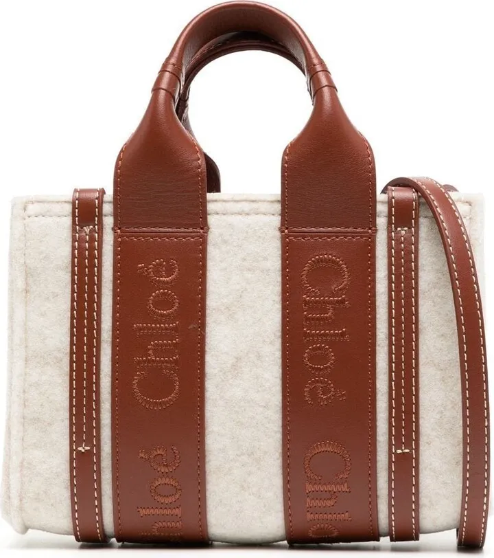 Woody mini tote bag