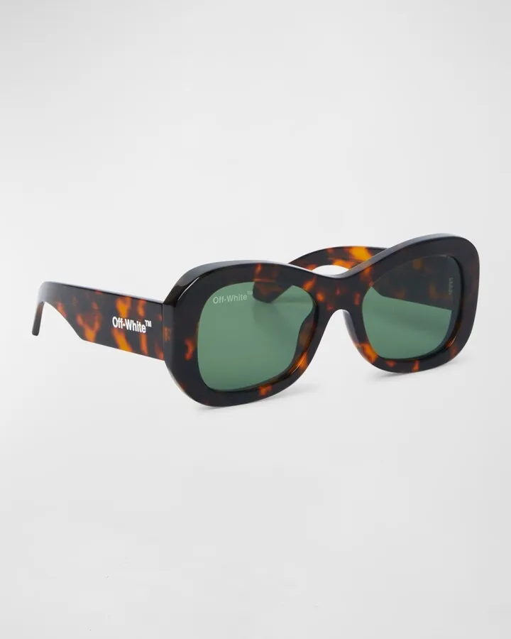 Pablo Logo Round Acetate Sunglasses