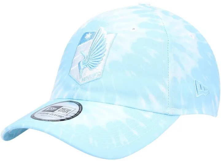 Men's Light Blue Minnesota United Fc Tie-Dye Casual Classic 9TWENTY Adjustable Hat