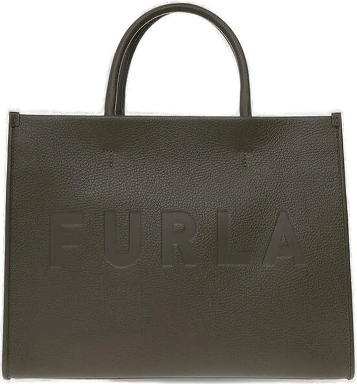 Furla Logo Embossed Wonderfurla Tote Bag
