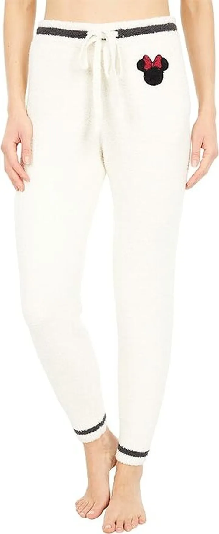Barefoot Dreams Cozychic Classic Disney(r) Minnie Joggers (Cream) Women's Casual Pants