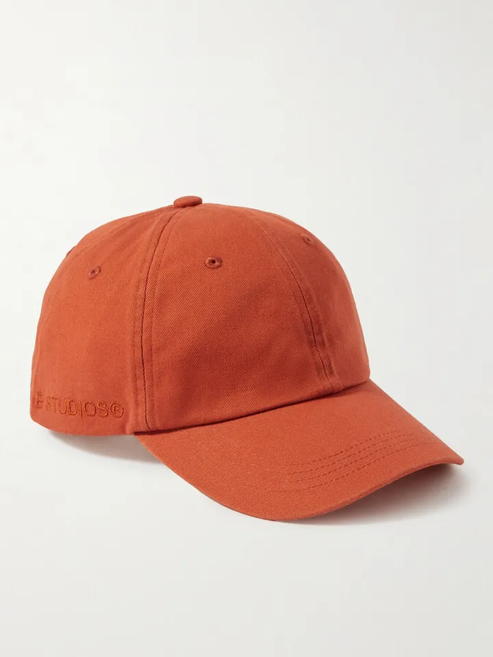 Carliy Embroidered Cotton-Twill Baseball Cap