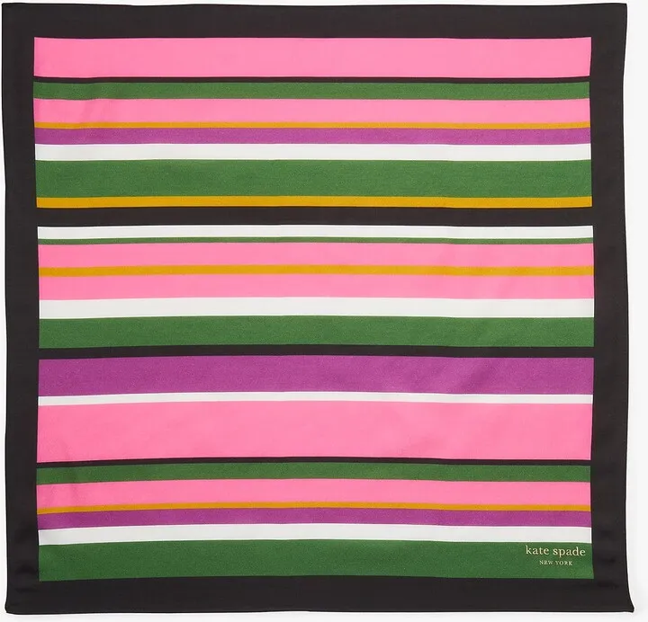 Kate Spade Festive Multi Stripe Bandana