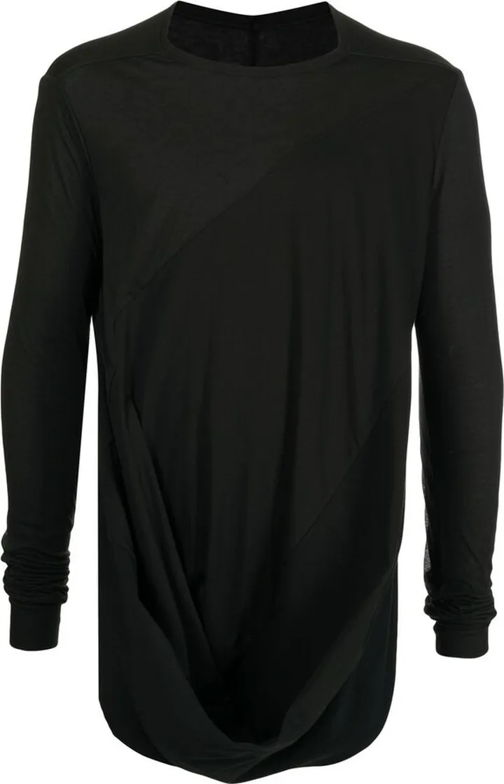 crew neck long-sleeved T-shirt