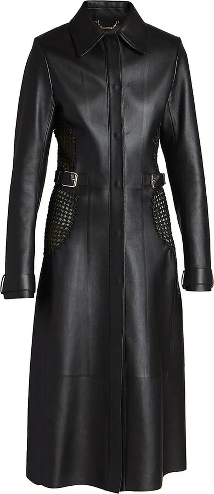 Classic Nappa Leather Coat