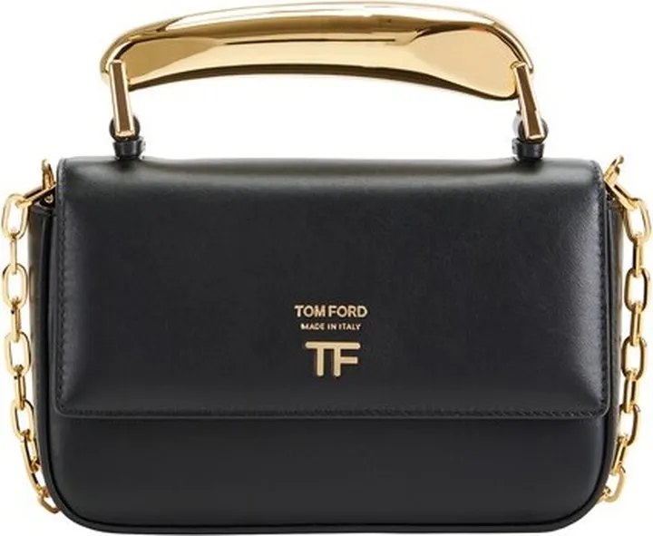 Soft calf shoulder bag