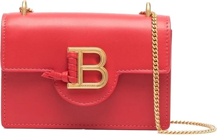 Logo-Plaque Mini Crossbody Bag