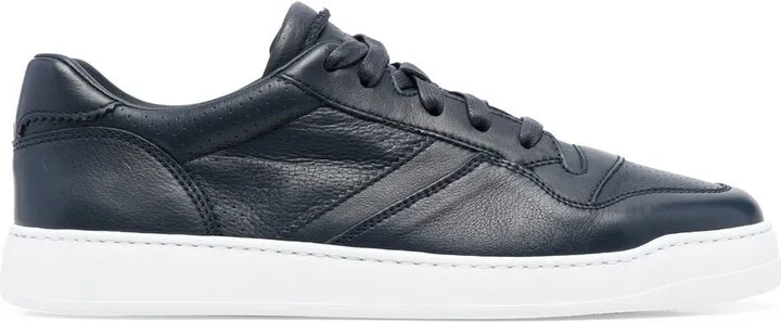Panelled Low-Top Sneakers