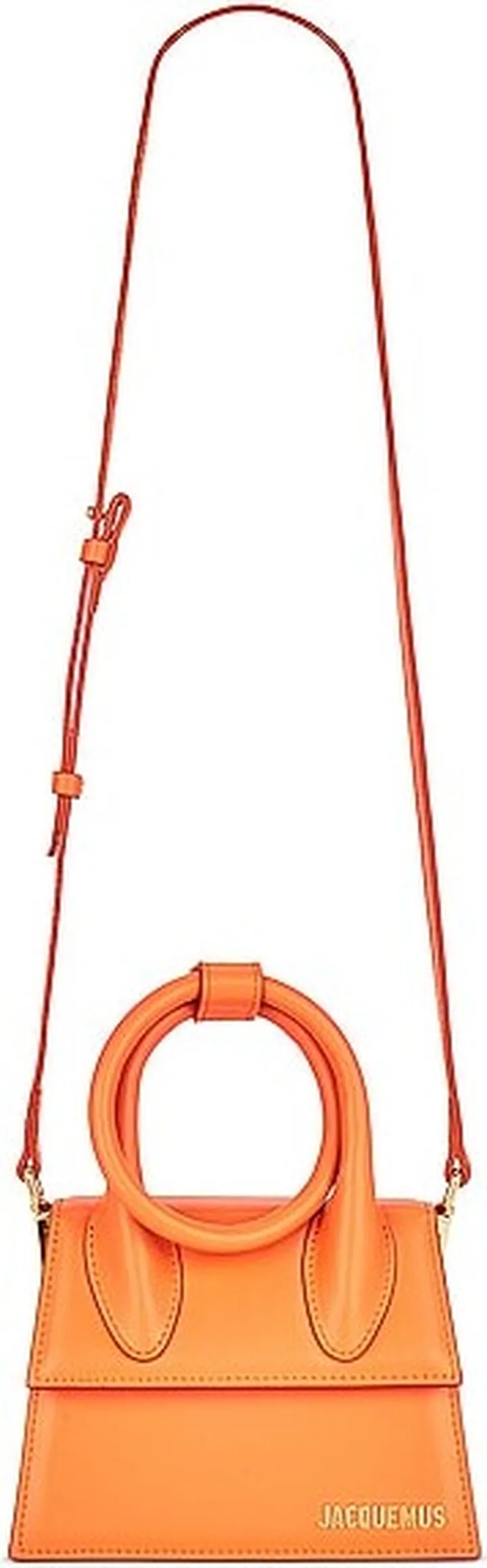 JACQUEMUS Le Chiquito Noeud Bag in Orange