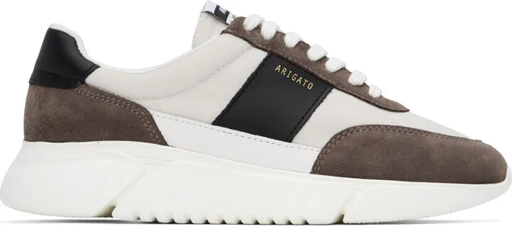 Axel Arigato Beige & Brown Genesis Vintage Sneakers