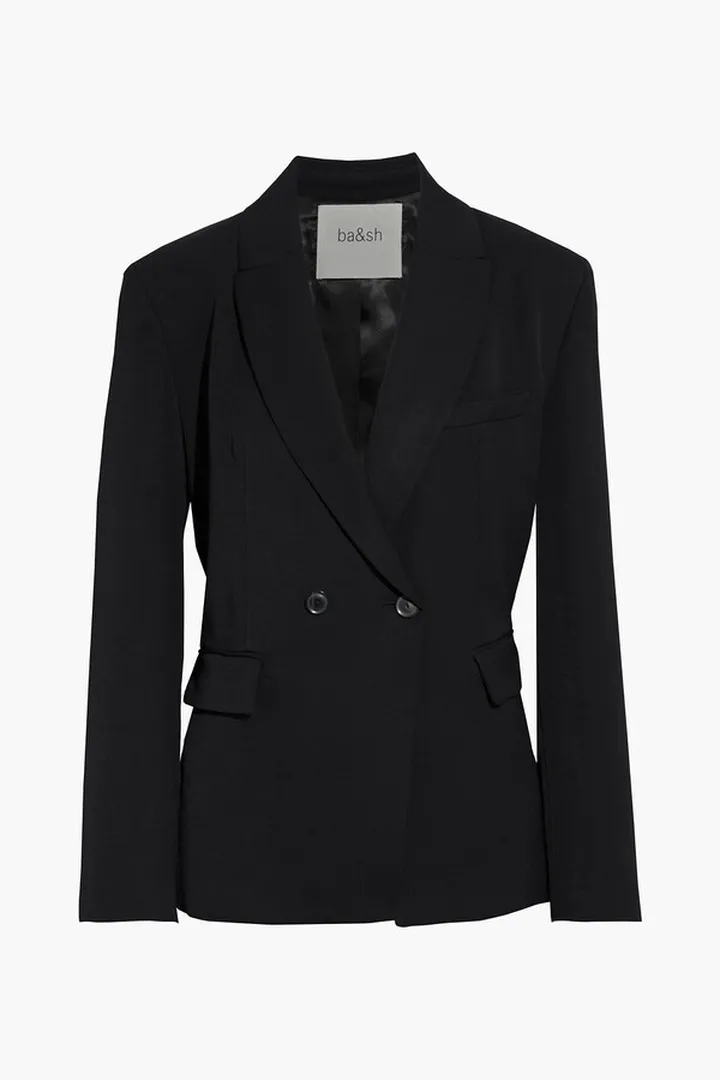 Veste Treat double-breasted woven blazer