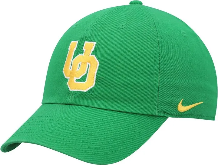 Men's Nike Green Oregon Ducks Heritage86 Logo Adjustable Hat