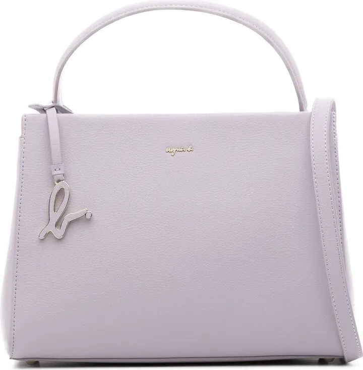 Logo-Charm Crossbody Bag