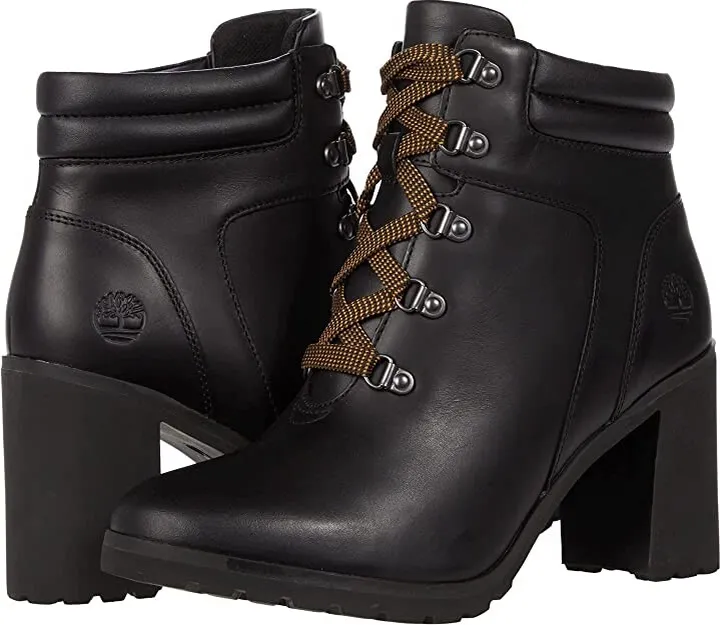 Timberland Allington Hiker Boot (Black Full Grain) Women's Shoes