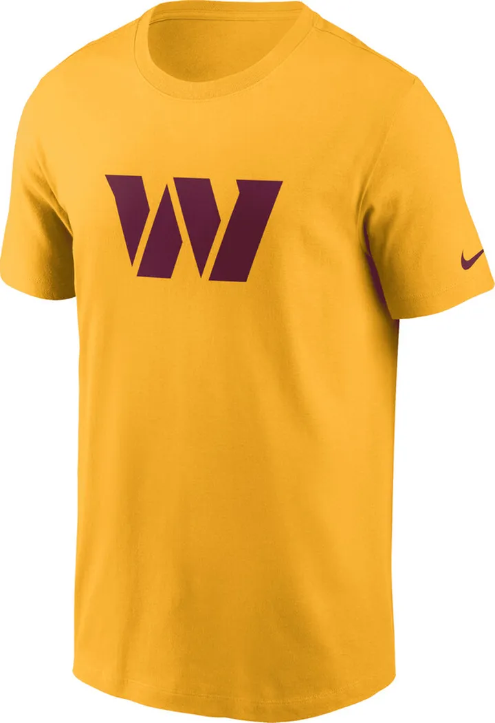 Nike Men's Logo Essential (NFL Washington Commanders) T-Shirt in Brown
