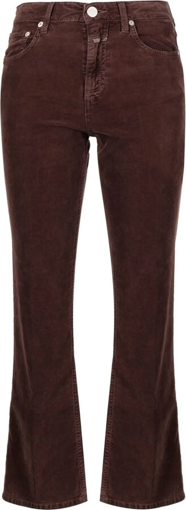 High-Waist Bootcut Jeans