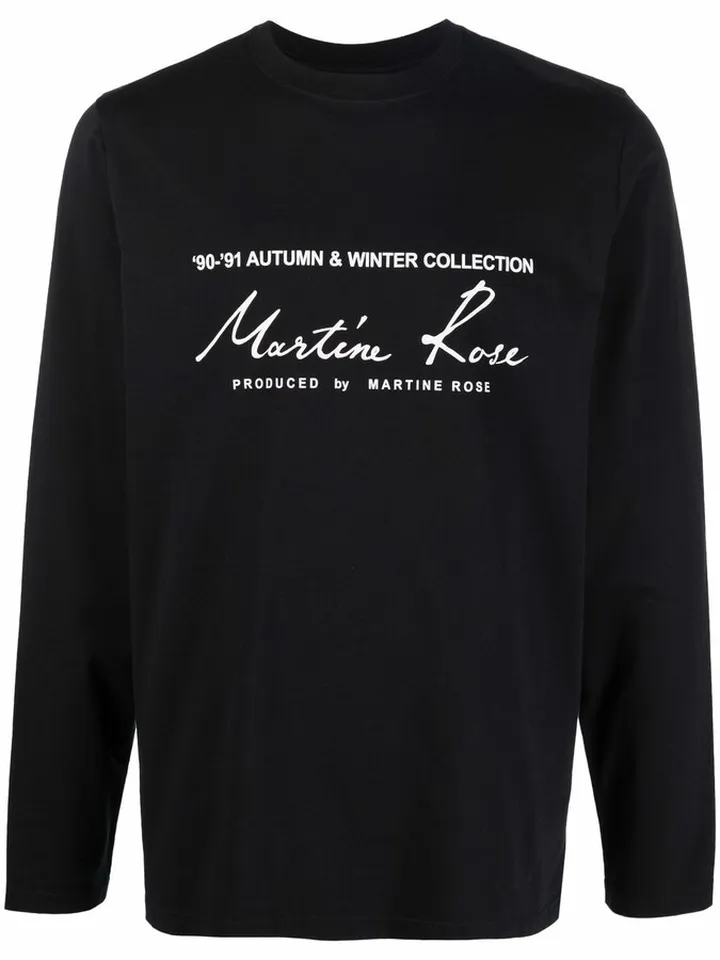 logo-print long-sleeve T-shirt