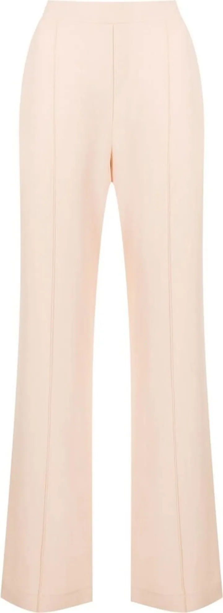 Bia crepe straight-leg trousers