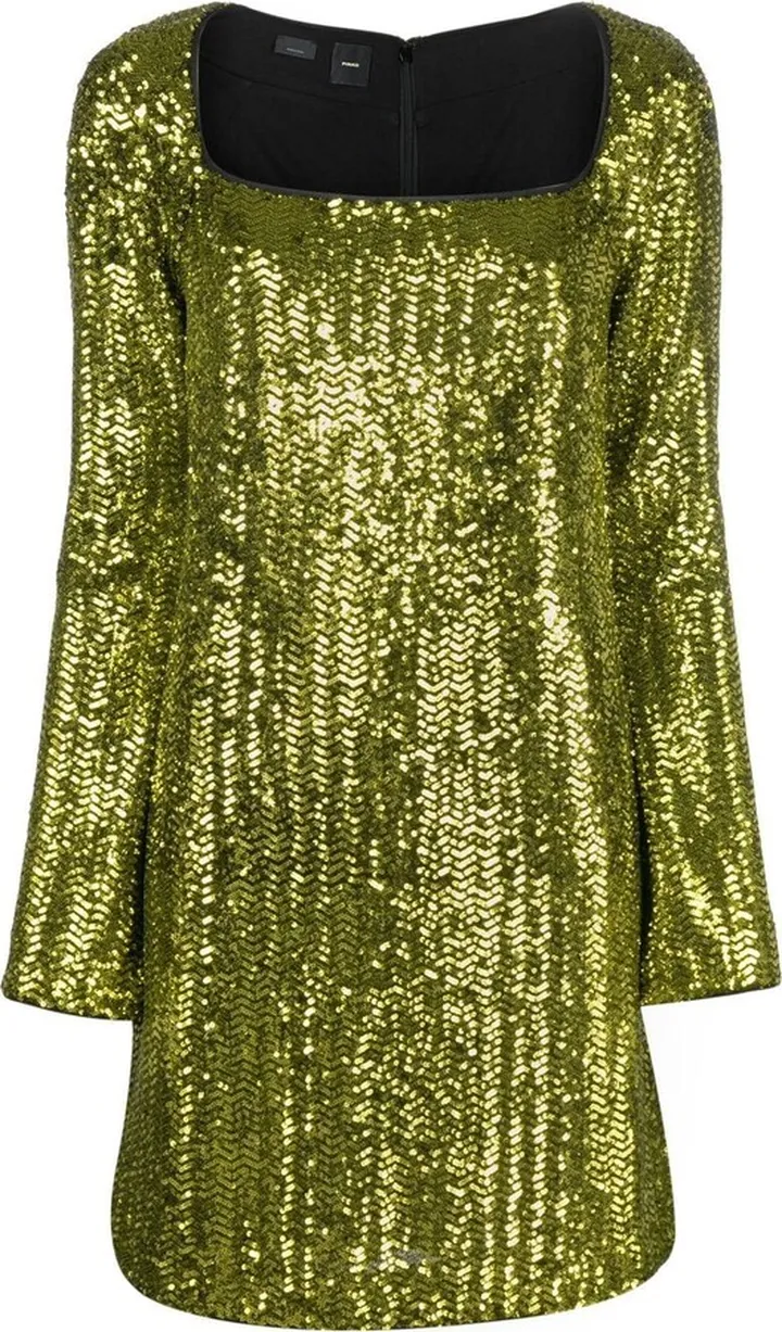Sequinned Mini Dress