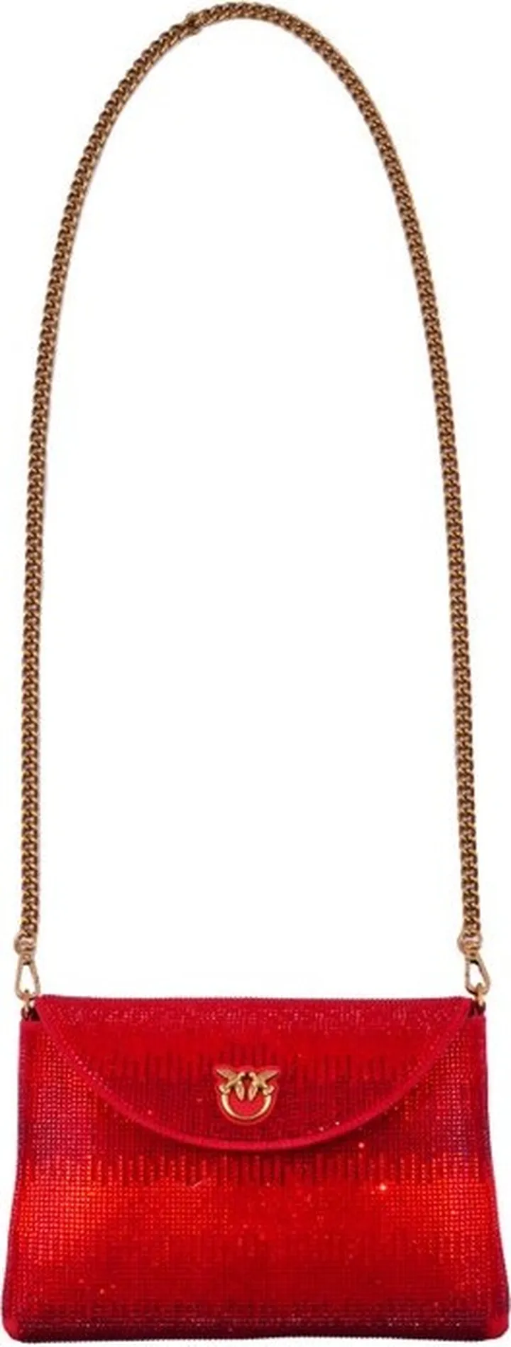 Pinko Logo Plaque Tonal Crossbody Bag