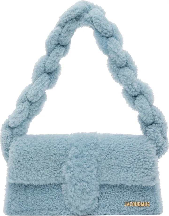 Jacquemus Blue 'Le Bambidou' Shoulder Bag