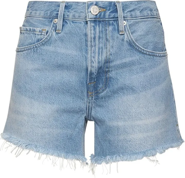 High rise vintage denim shorts