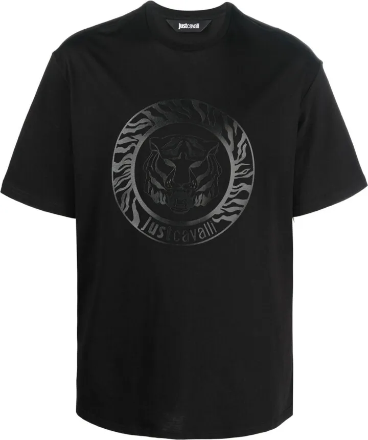 logo-print cotton T-shirt