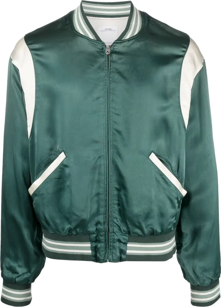Basketball-Style Bomber Jacket