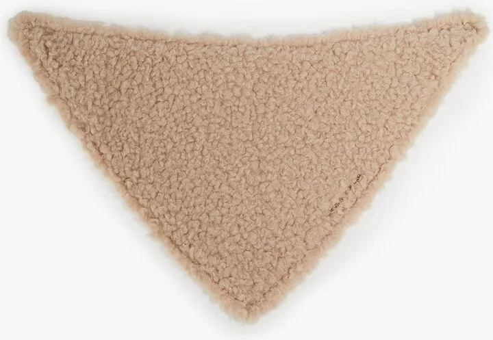 Faux shearling bandana