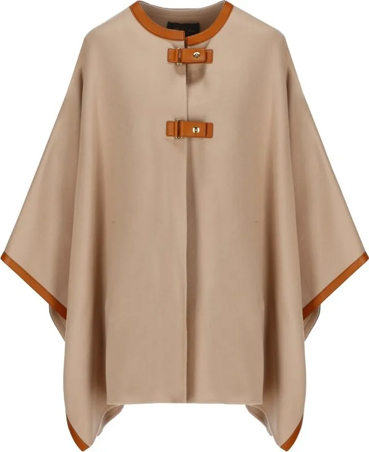 Loro Piana Kirna Buckle-Detailed Cape
