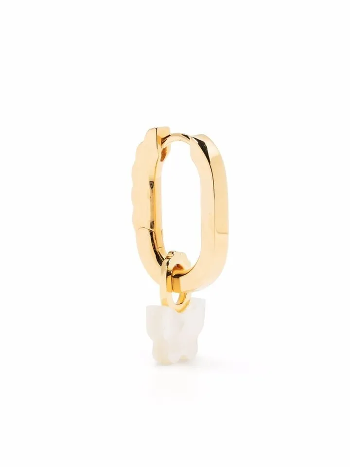 Goodness Huggie hoop earrings