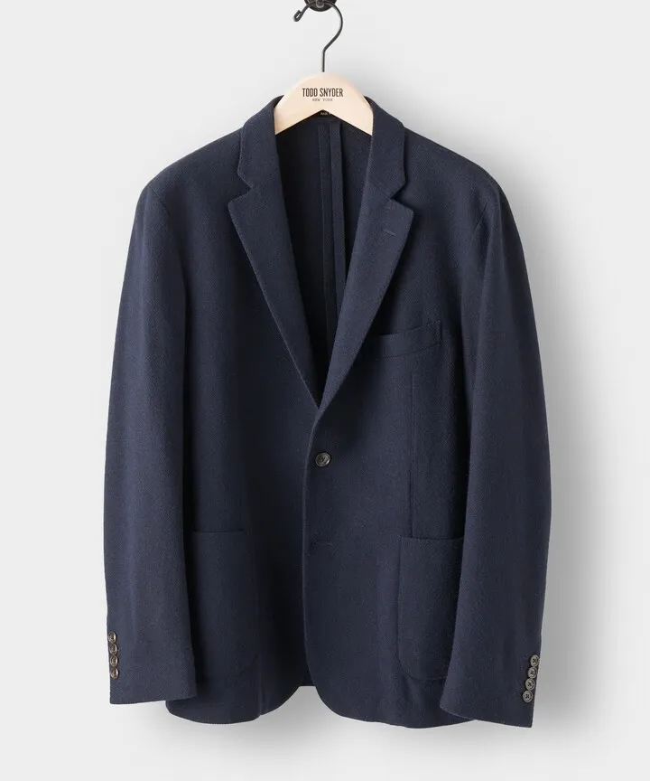 Madison Sport Coat in Navy Wool