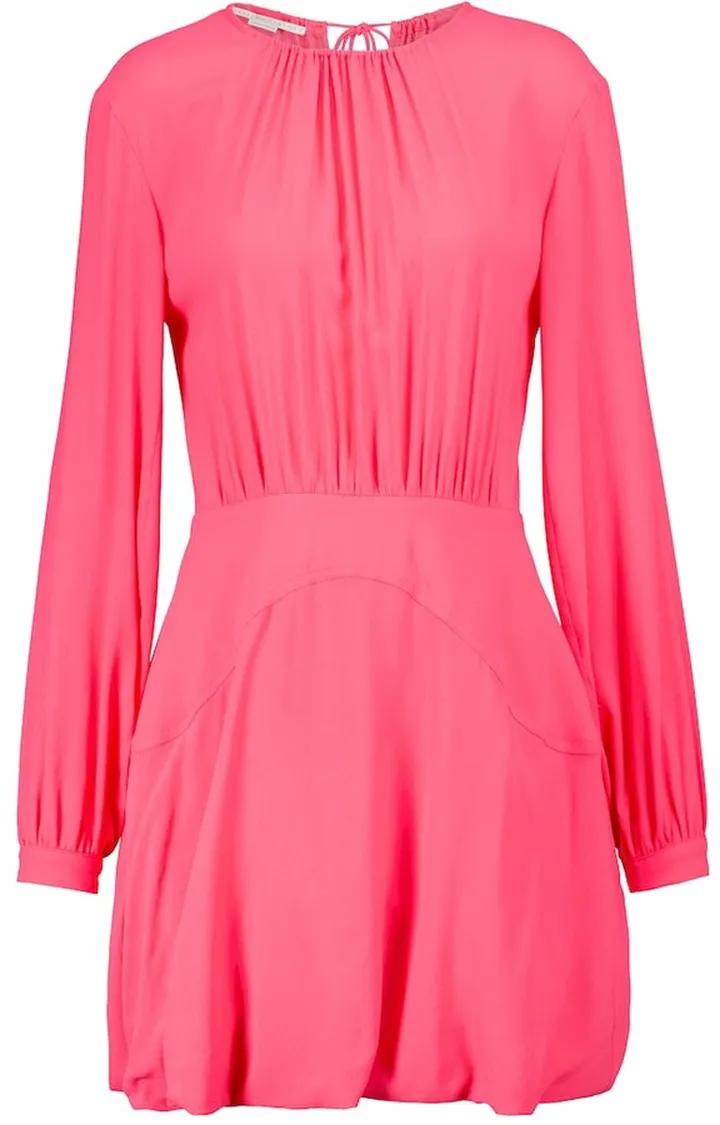 Amanda gathered minidress