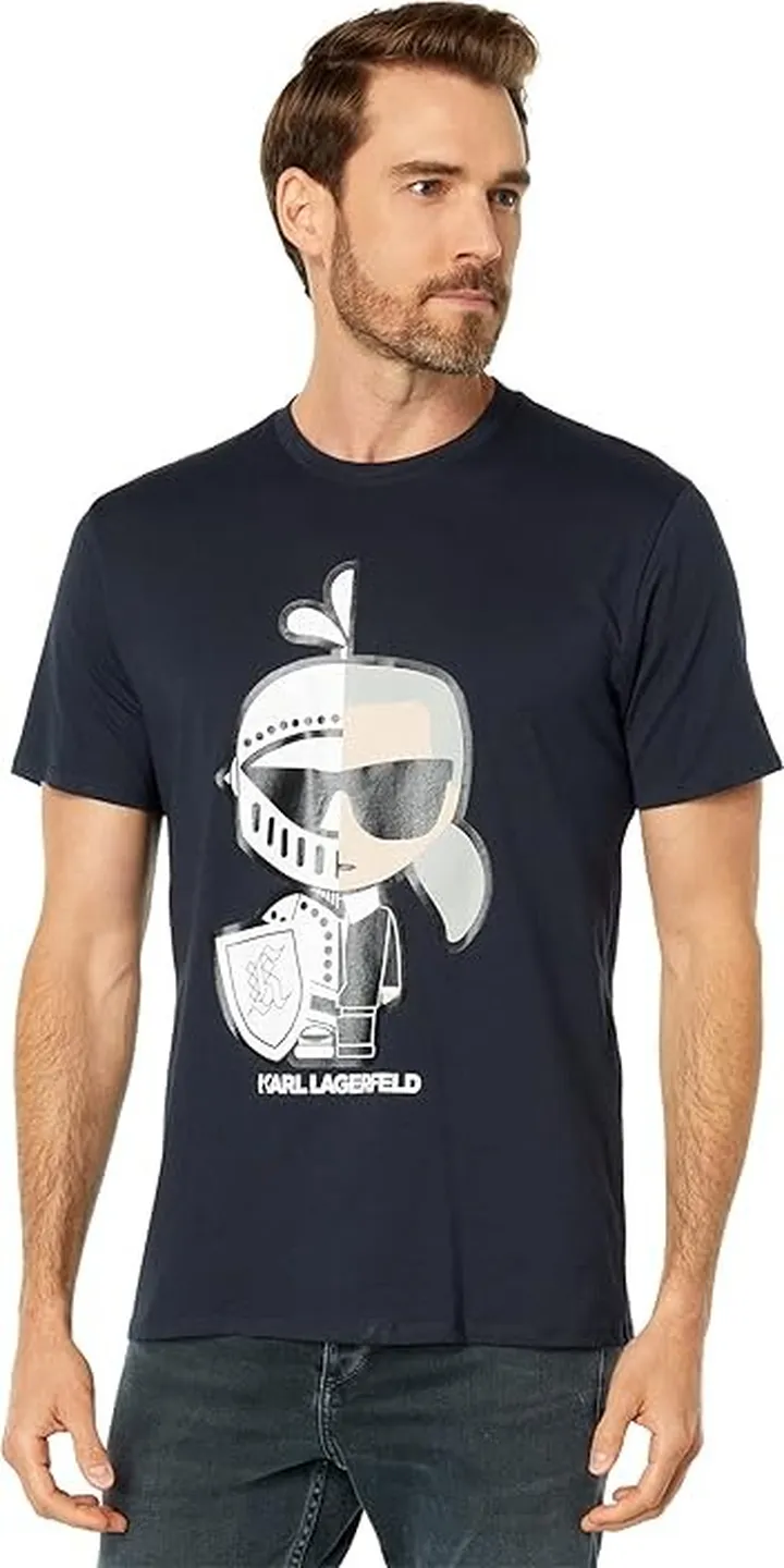 Karl Lagerfeld Paris Split Personality (Navy) Men's Clothing