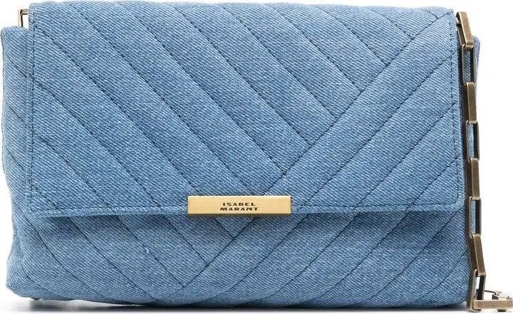 Merine denim shoulder bag