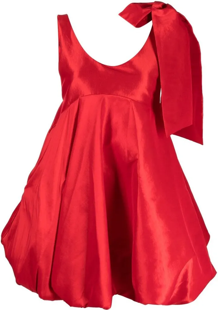 Sue gathered minidress