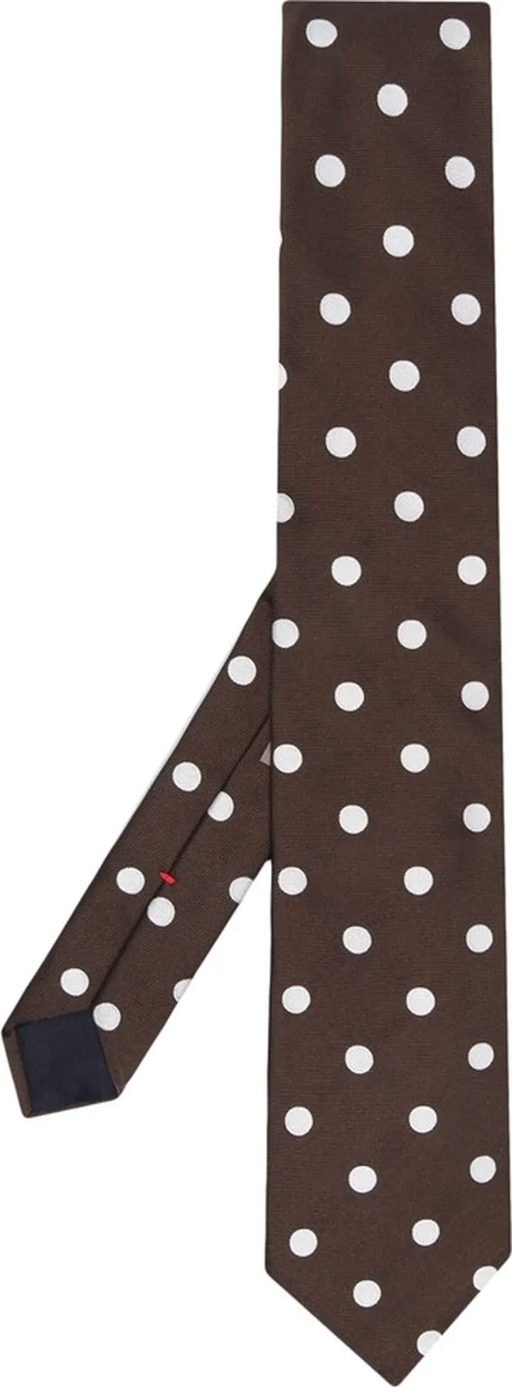 Polka-Dot Embroidery Tie