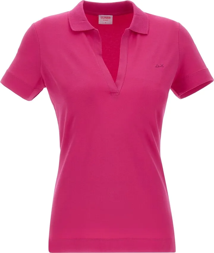 Sun68 Cotton Blend Polo Shirt